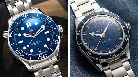 2006 omega seamaster 300 vs 2018